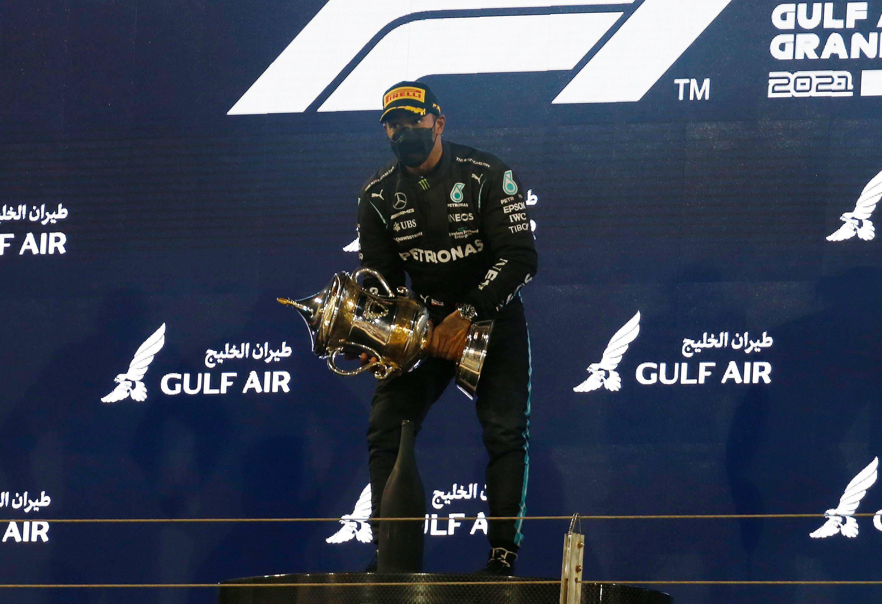 当日,在巴林麦纳麦举行的2021赛季世界一级方程式锦标赛(f1)巴林大奖