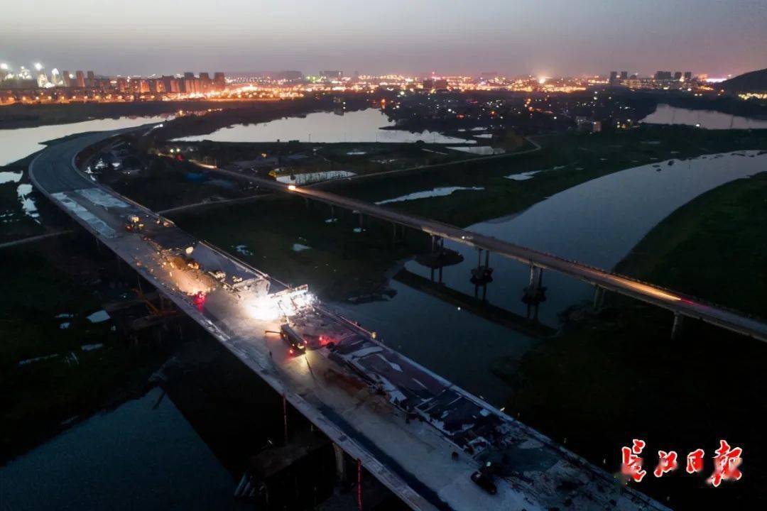 檀軍公路大橋合龍大貨車3分鐘可從黃陵到軍山