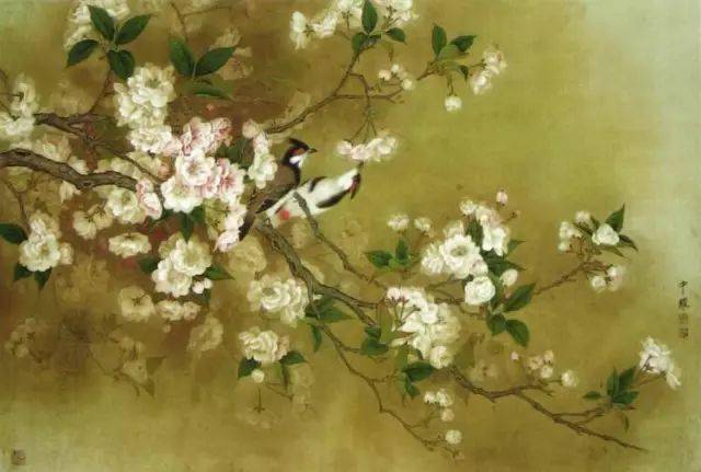 周中耀工笔樱花画法解析到位