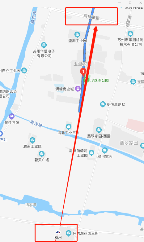 2号线延伸线渭塘4个站