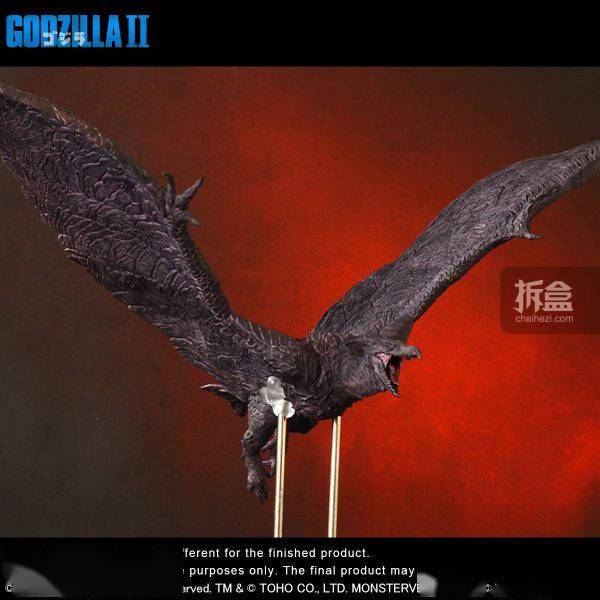 x-plus 2019电影 哥斯拉2 怪兽之王 rodan 拉顿 雕像