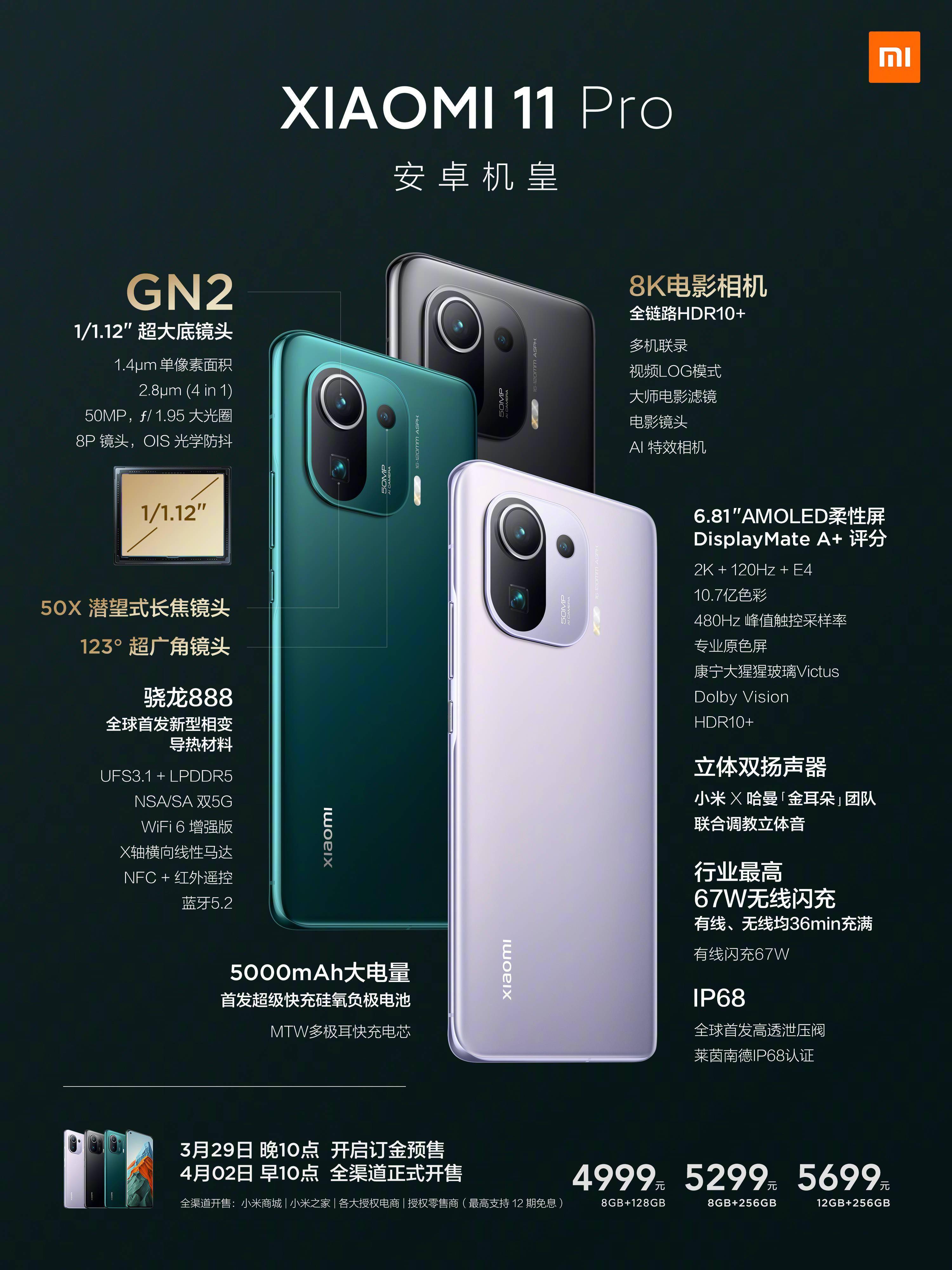 小米11pro和小米11ultra有什么不同如何选