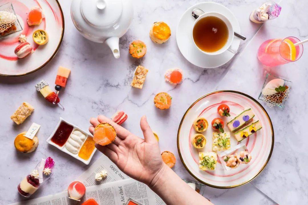 魔都春季下午茶图鉴,体验藏在星级酒店里的名媛风!_上海