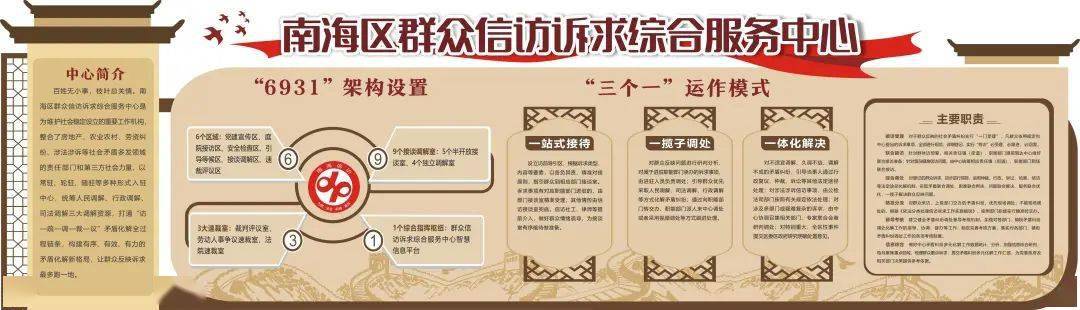 让群众诉求最多跑一地!南海区这个服务中心揭牌,为您撑腰