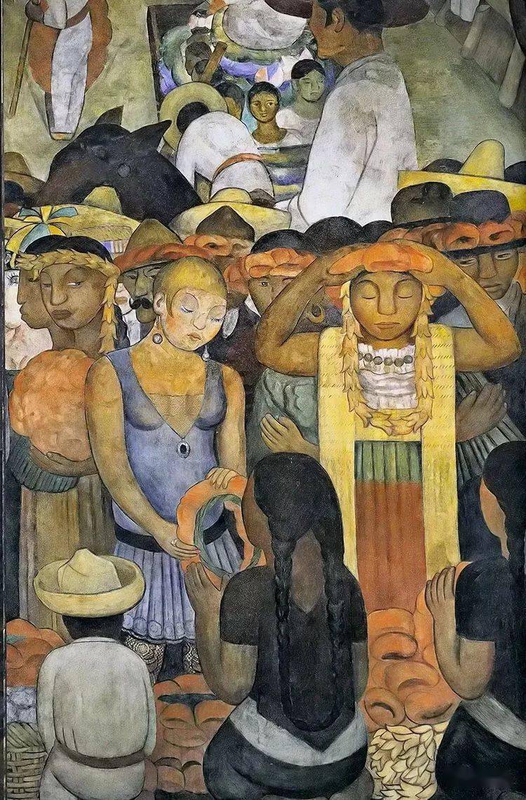 迭戈·里维拉(diegorivera)_壁画