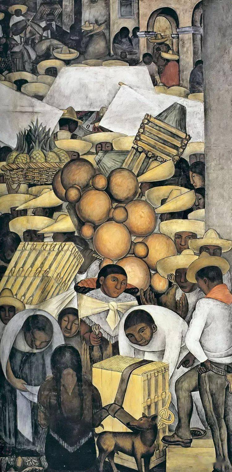 迭戈·里维拉(diegorivera)_壁画
