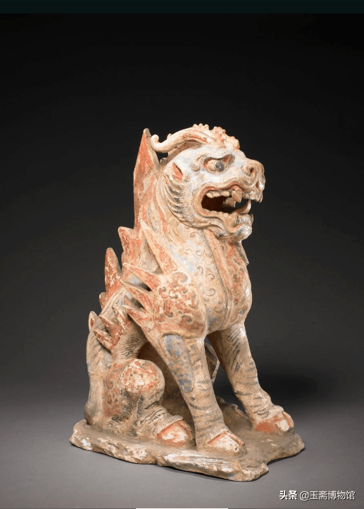 唐 陶镇墓兽唐 陶镇墓兽唐 陶镇墓兽唐 镶金兽首玛瑙杯唐 镶金兽首