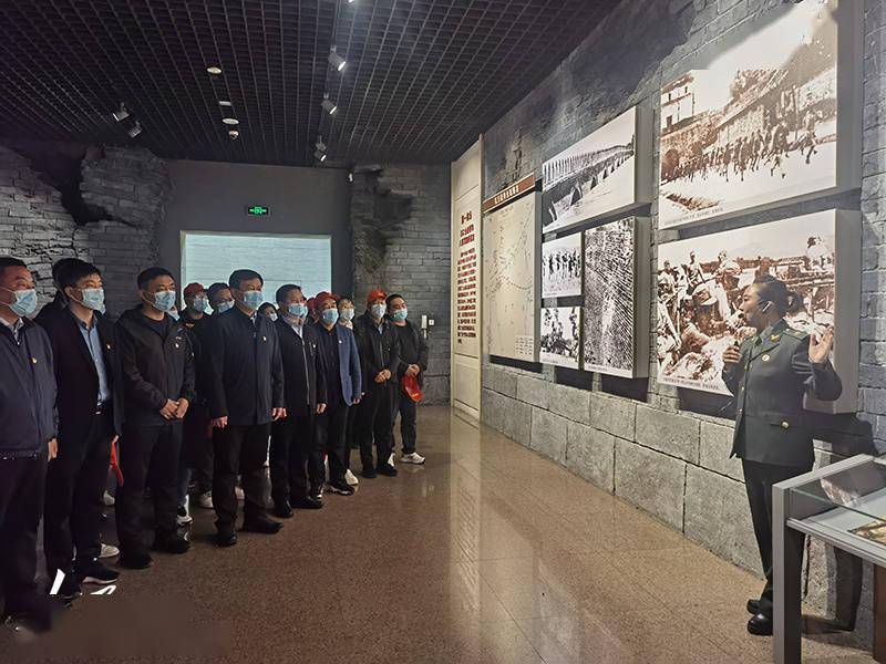 山西泽州:金村镇在八路军太行纪念馆开展党史学习教育_抗战