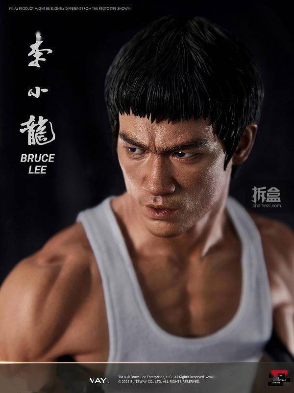 blitzway新品14致敬李小龙brucelee李小龙雕像
