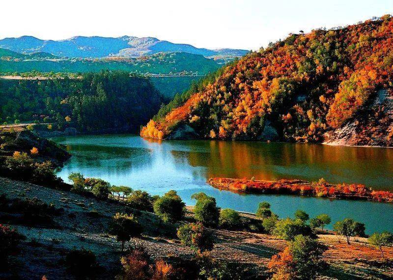 西拉木伦河我码着你的足迹奔流入海