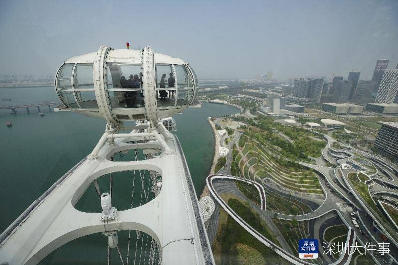 深圳湾区之光摩天轮18日开放！25人轿厢、360度观景