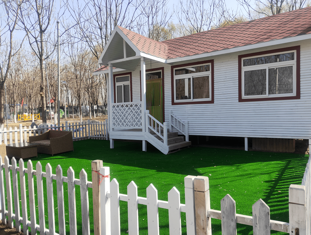 千亩氧吧药草飘香草根堂农场焕然一新香草堂一号院栀子金花对外开放