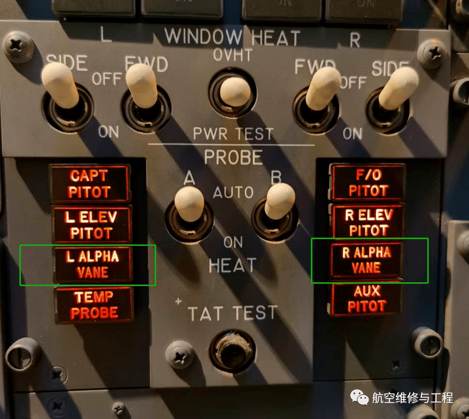 b737飞机迎角传感器故障分析