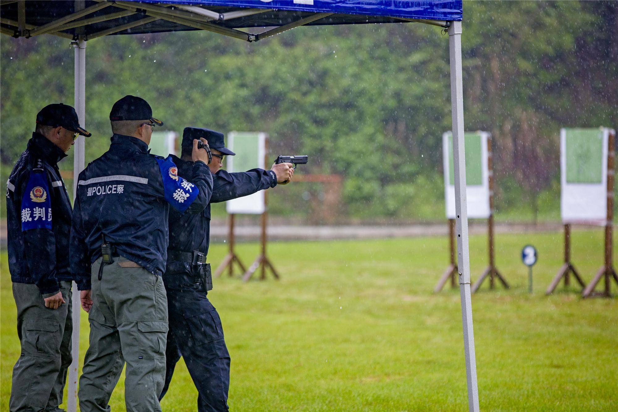湖北公安素质强警交流合作第二片区射击比武在黄石举行