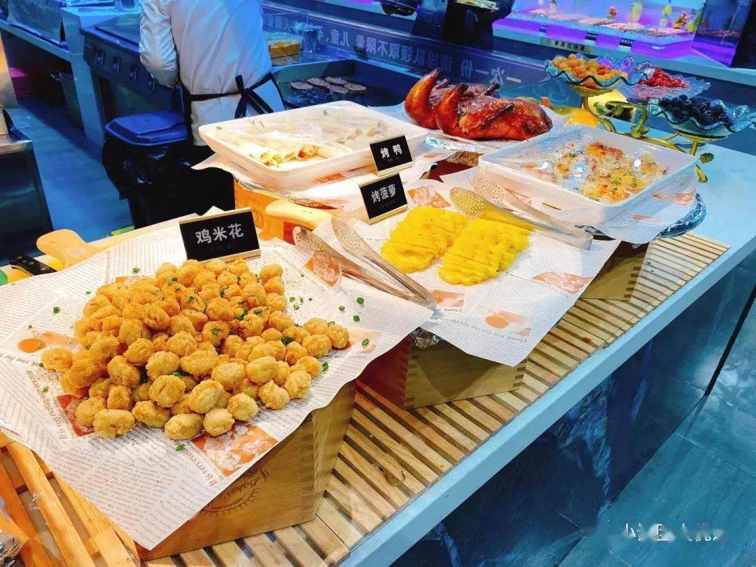 劲爆超值商丘港汇万达圣罗巴海鲜烤肉自助福利69元抢门市价75元自助餐