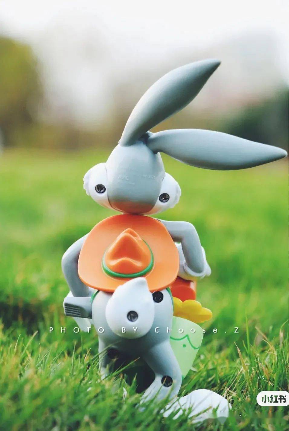 玩具醒醒吧肯德基上新春季限定兔八哥全套玩具免费送