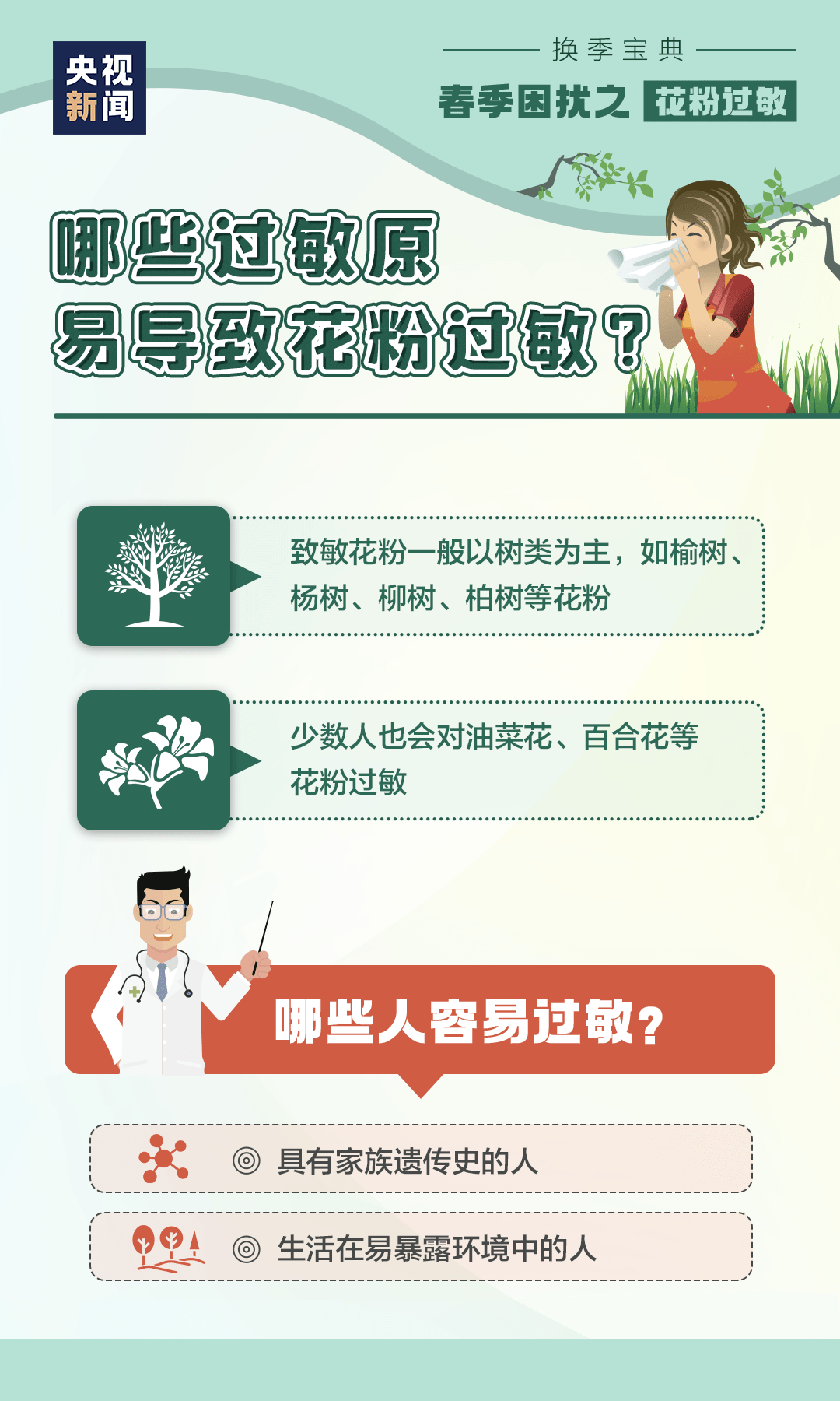 警惕 春天孩子咳嗽 流鼻涕 不一定是感冒 花粉