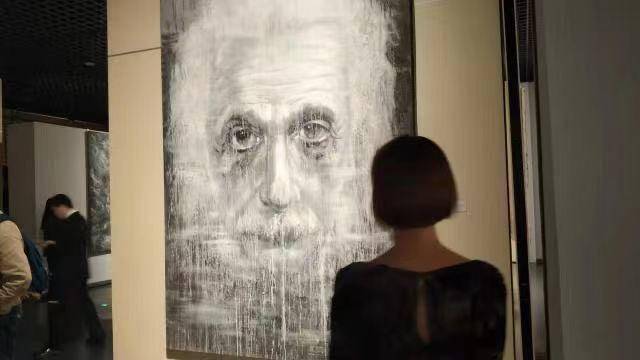 文化博物馆联合策展的"虚室生白——孟岩"艺术个展在嘉善县博物馆展出