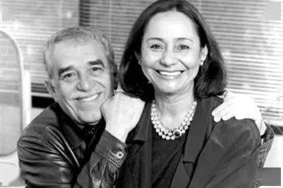 马尔克斯与妻子梅赛德斯