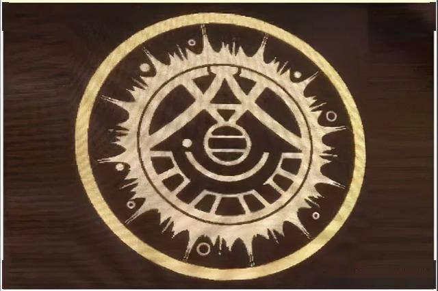 天道盟标志同年,天道盟与日本黑道山口组结盟,山口组曾派一位中坚