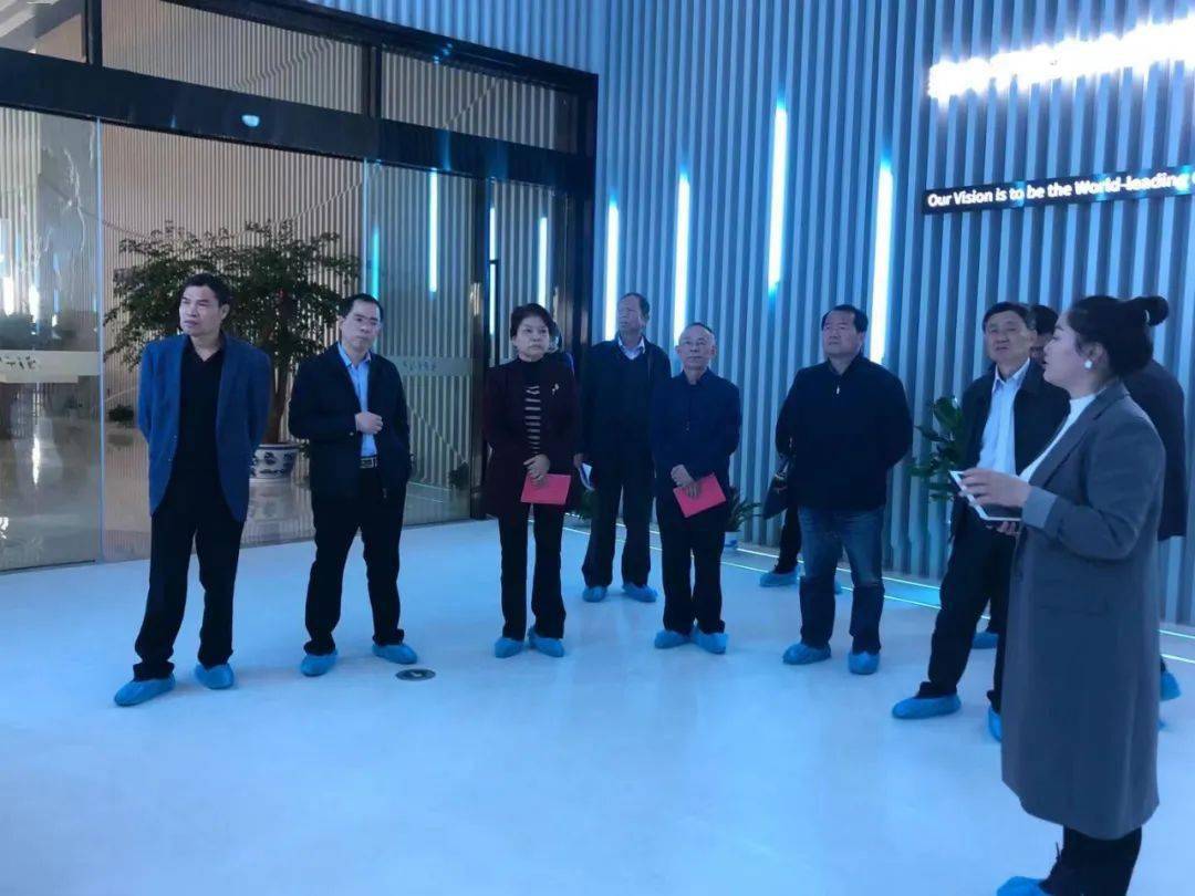 微讯朱章明一行来区调研