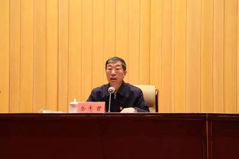 自治区党委组织部副部长,老干部局局长岳志君在主会场出席会议并讲话