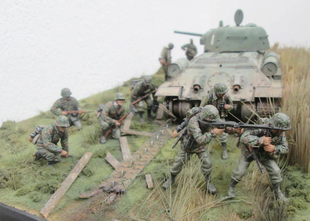 ss武装闪电部队在前进