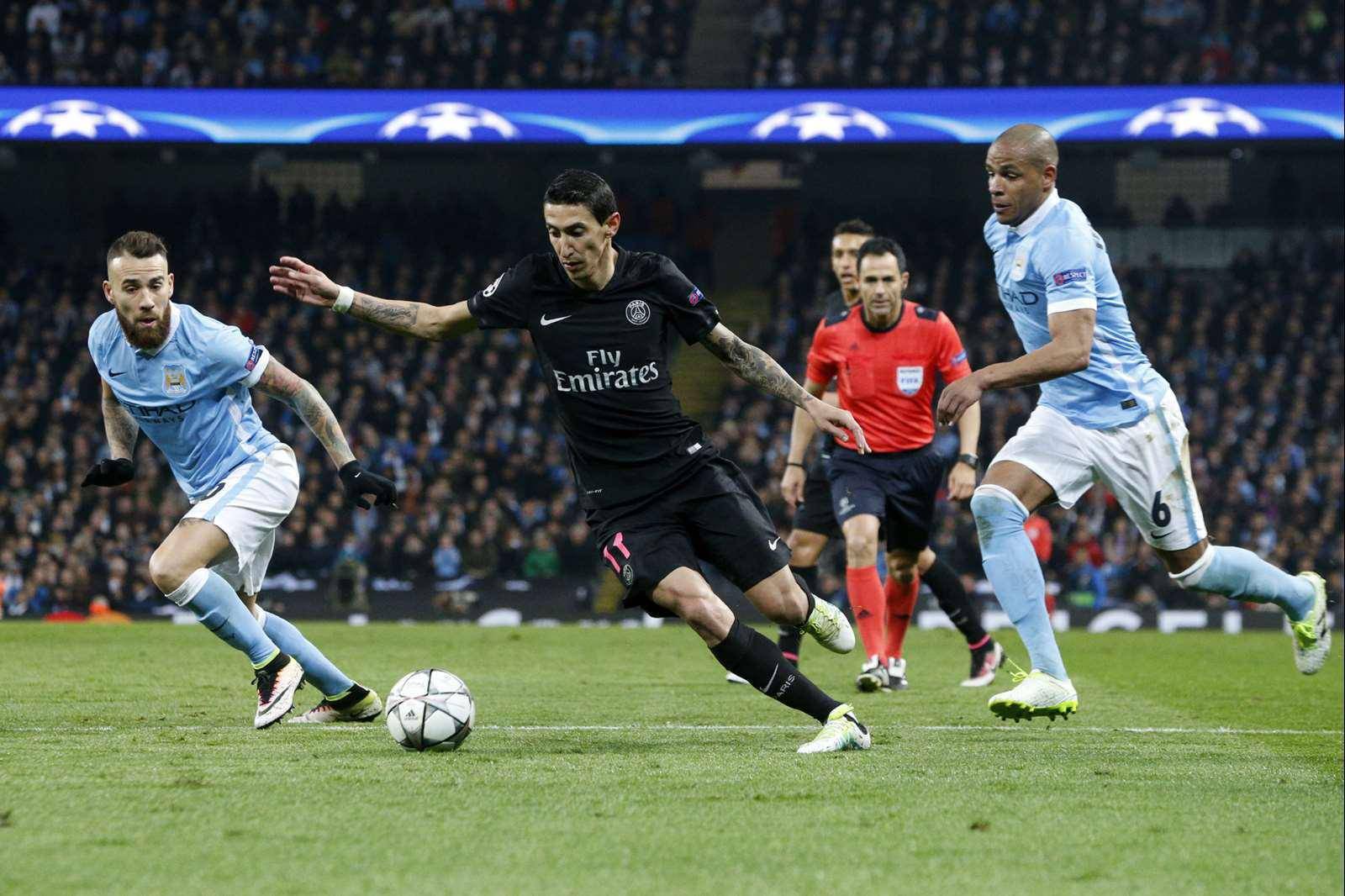 大巴黎 vs 曼城,有点意思