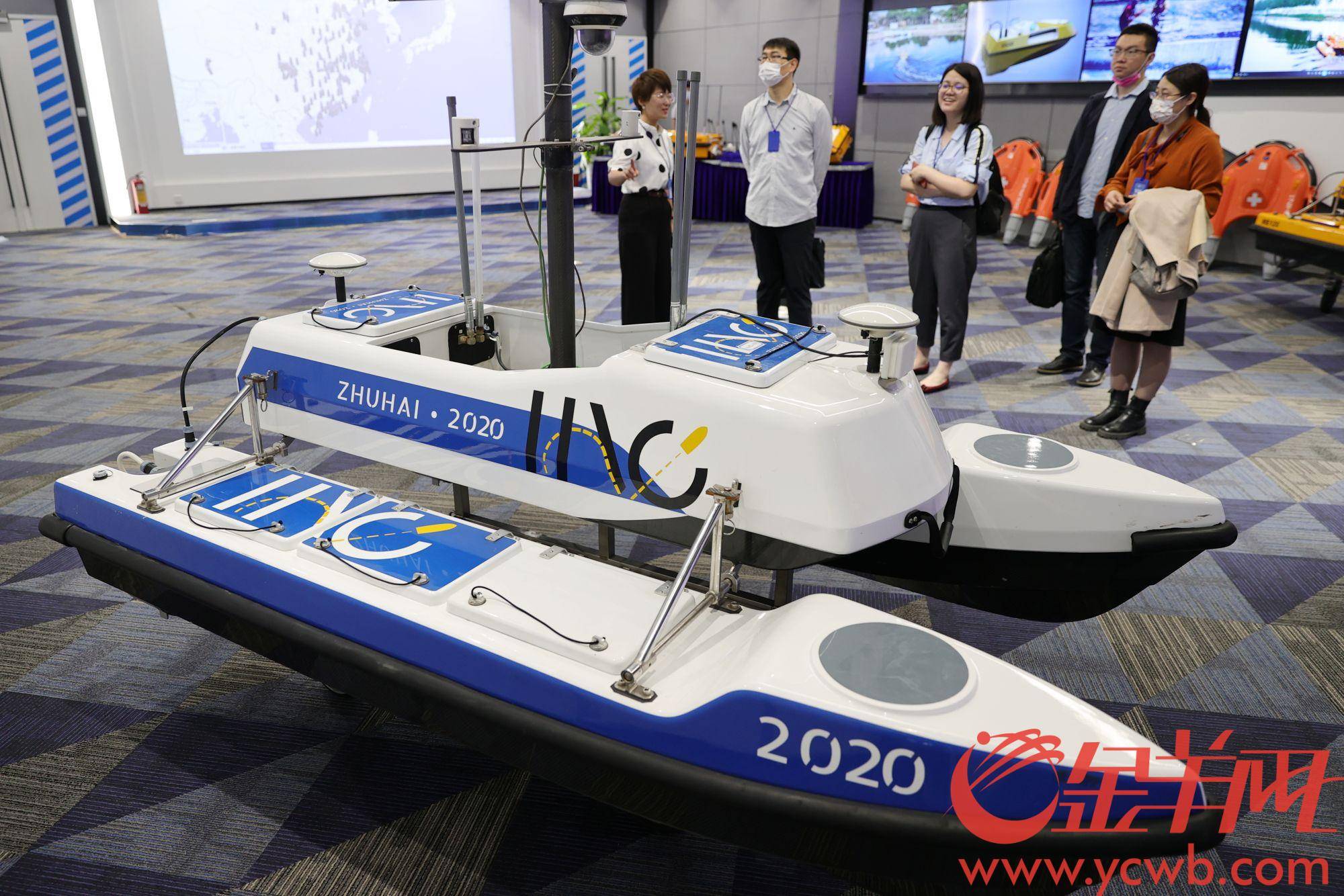 视觉|图集丨【大湾区 大未来】珠海“黑科技”上天入海 海上机器人乘风破浪