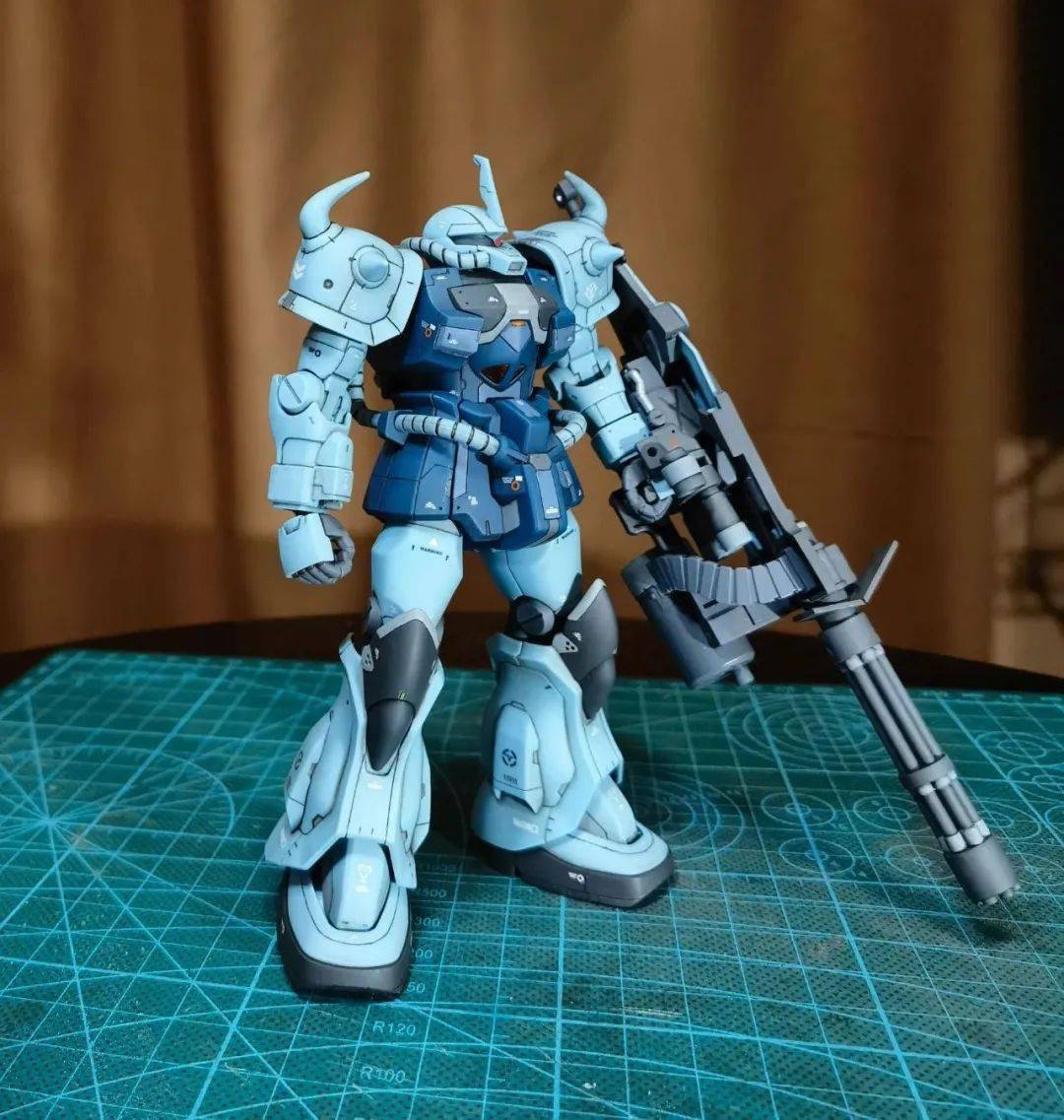 初次刻线hg老虎b3手涂制作