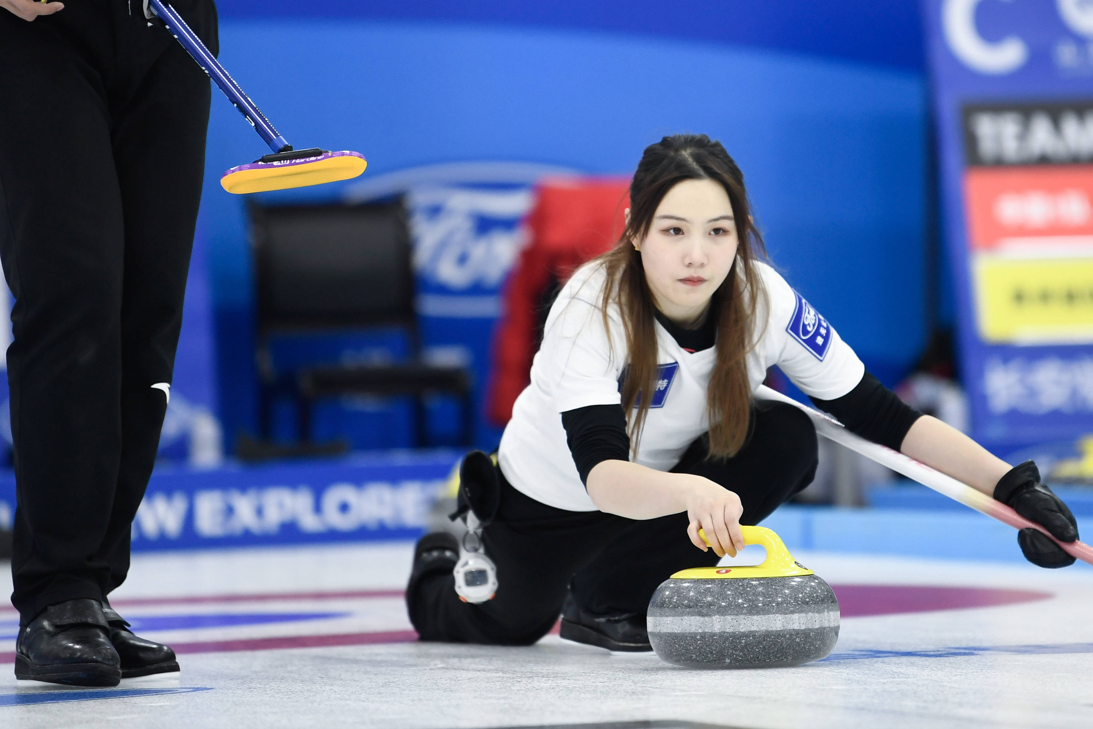 冰壶中国公开赛黑龙江队胜青海队
