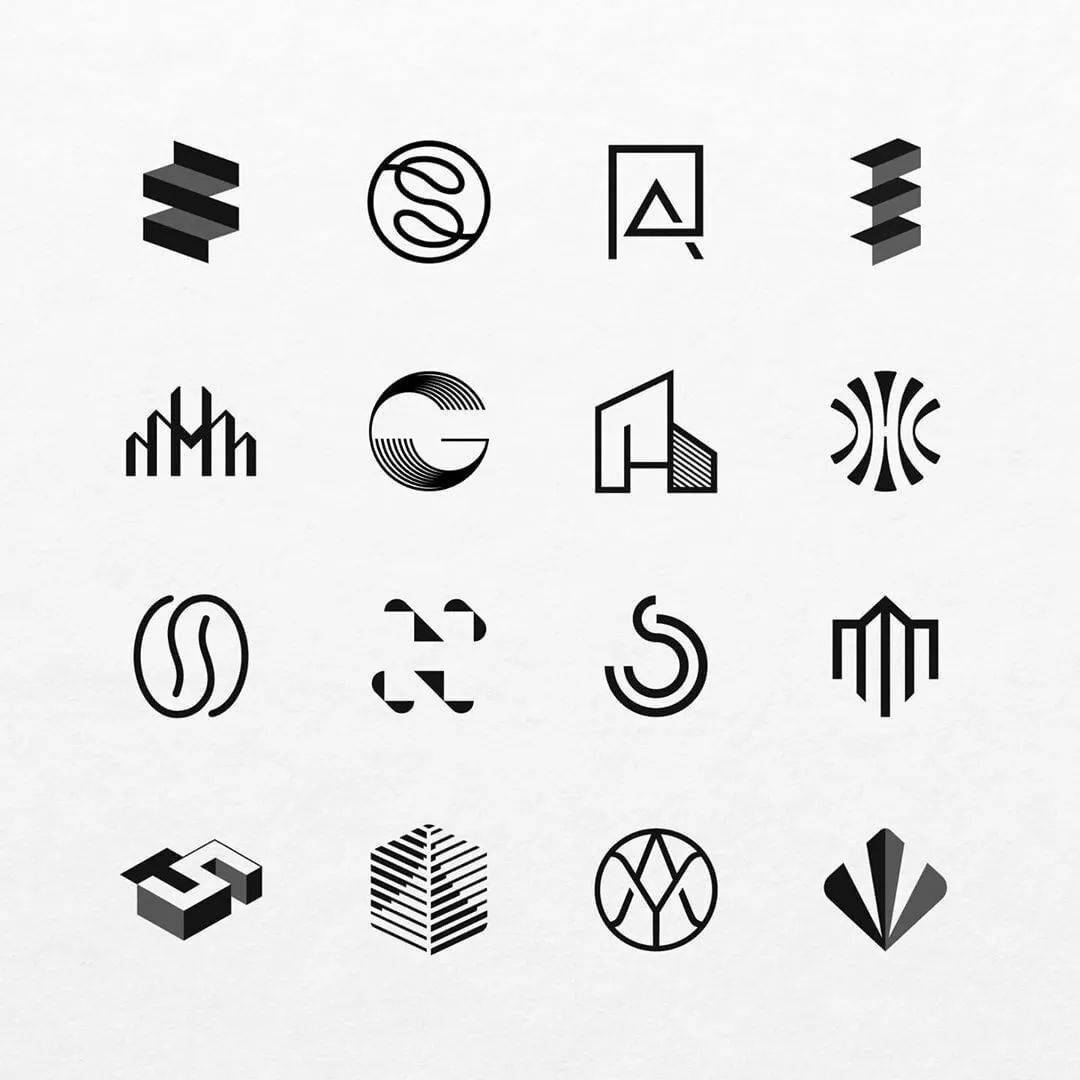 分享100多款图形logo设计