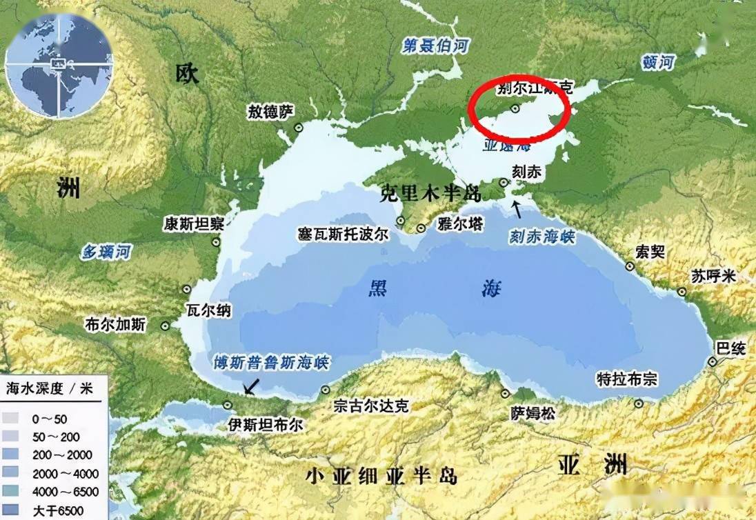 刻赤海峡宽度图片