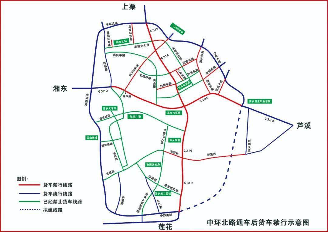 上虞市区货车禁区图图片