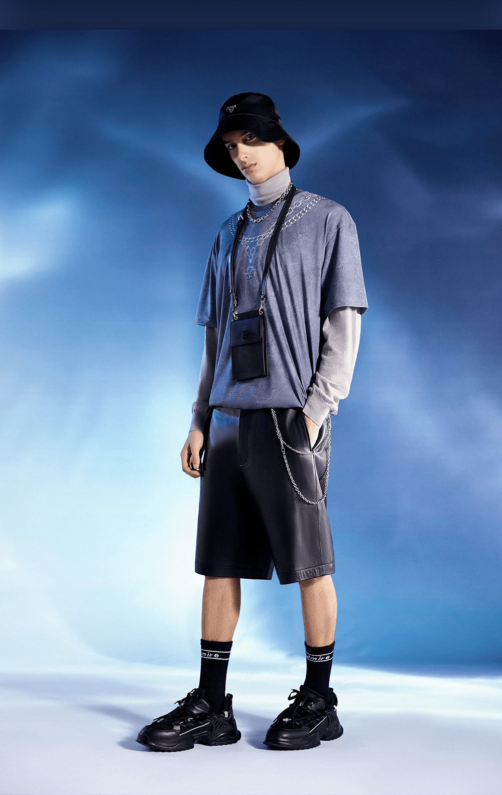 trendiano深海蓝下的金属色有多帅