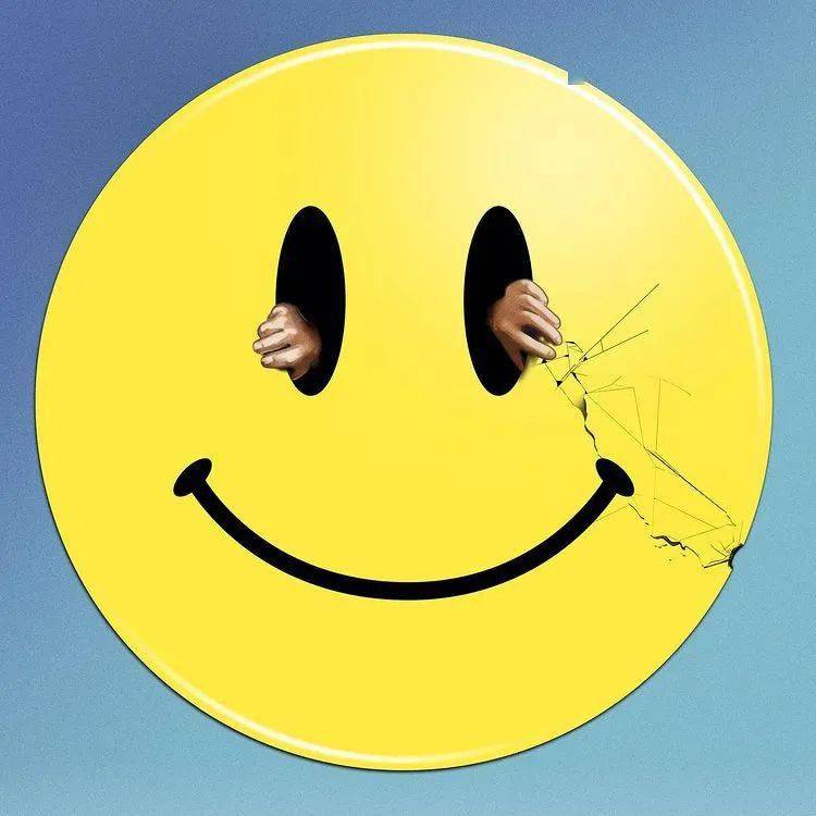 壁纸让人心情变好的潮流笑脸设计