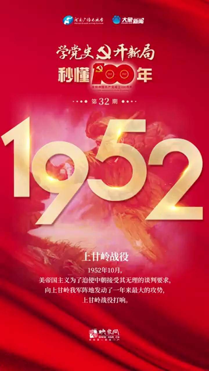 秒懂百年系列视频海报今日推出第32期百年征程波澜壮阔百年初心历久弥