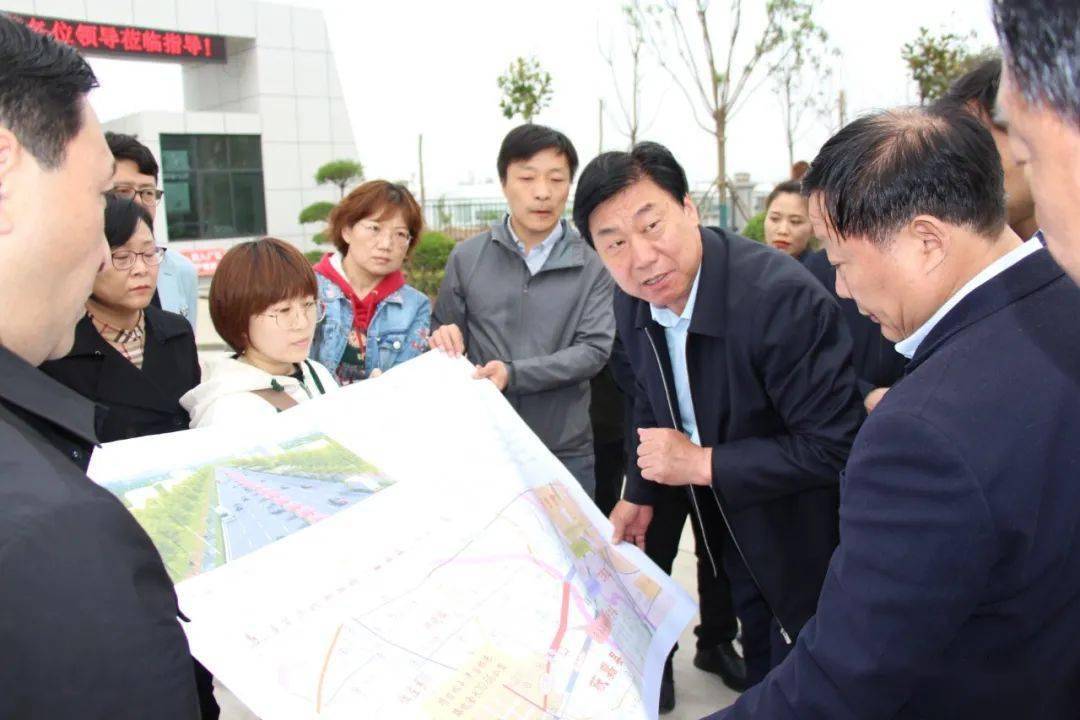 新乡市市长王登喜调研新获快速路规划建设工作