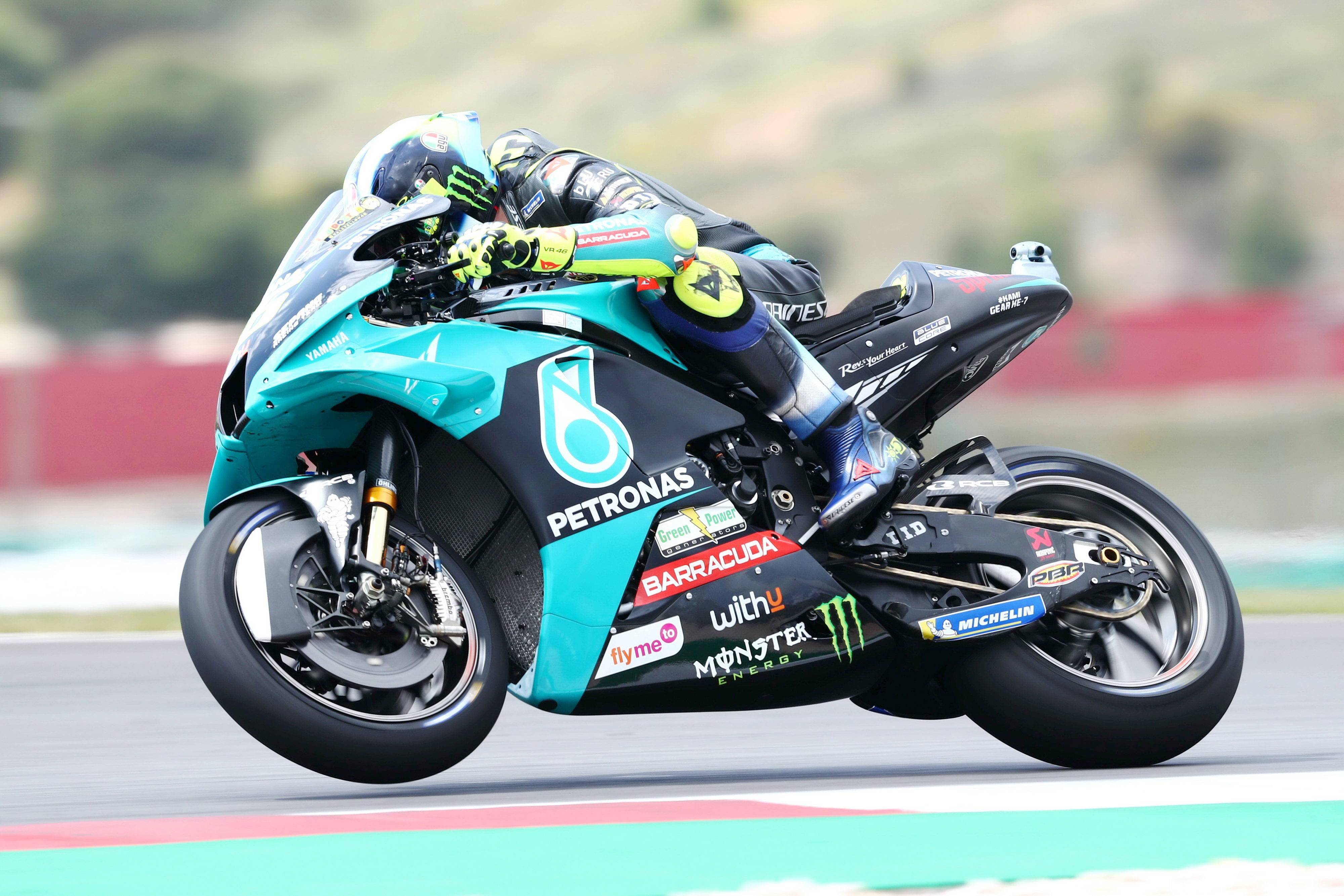 2021motogp葡萄牙站罗斯摔车退赛