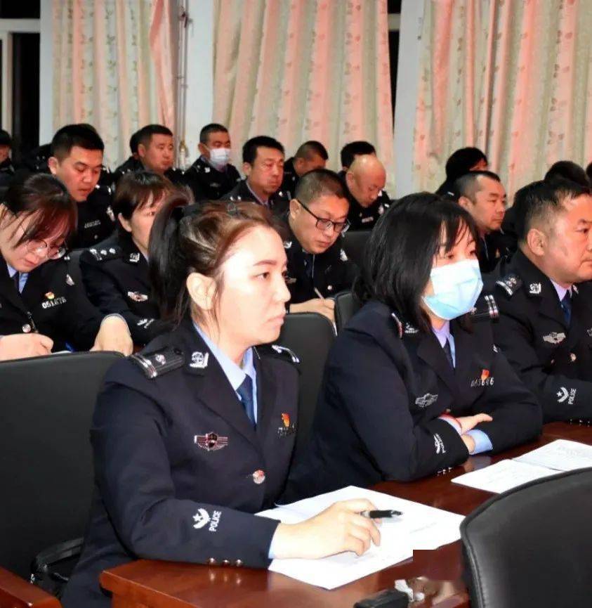 教育整顿库伦旗公安局召开教育整顿查纠整改推进会