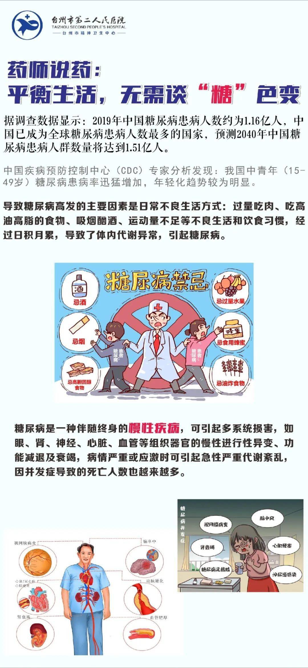 药师说药丨平衡生活 无需谈 糖 色变