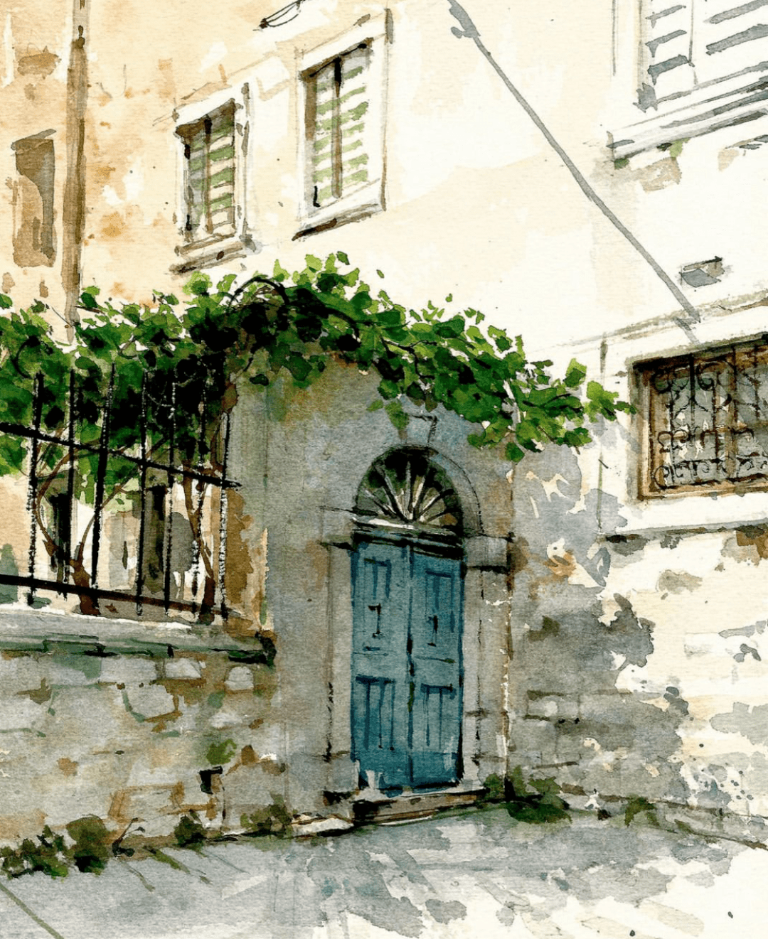 意大利艺术家barnabasalvador水彩作品欣赏一