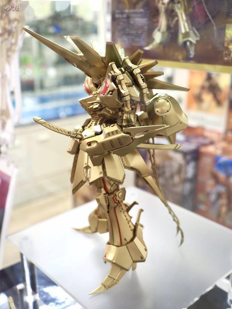 模玩资讯:volks ims 1/100 五星物语 黄金骑士a-t 涂装与素组展示