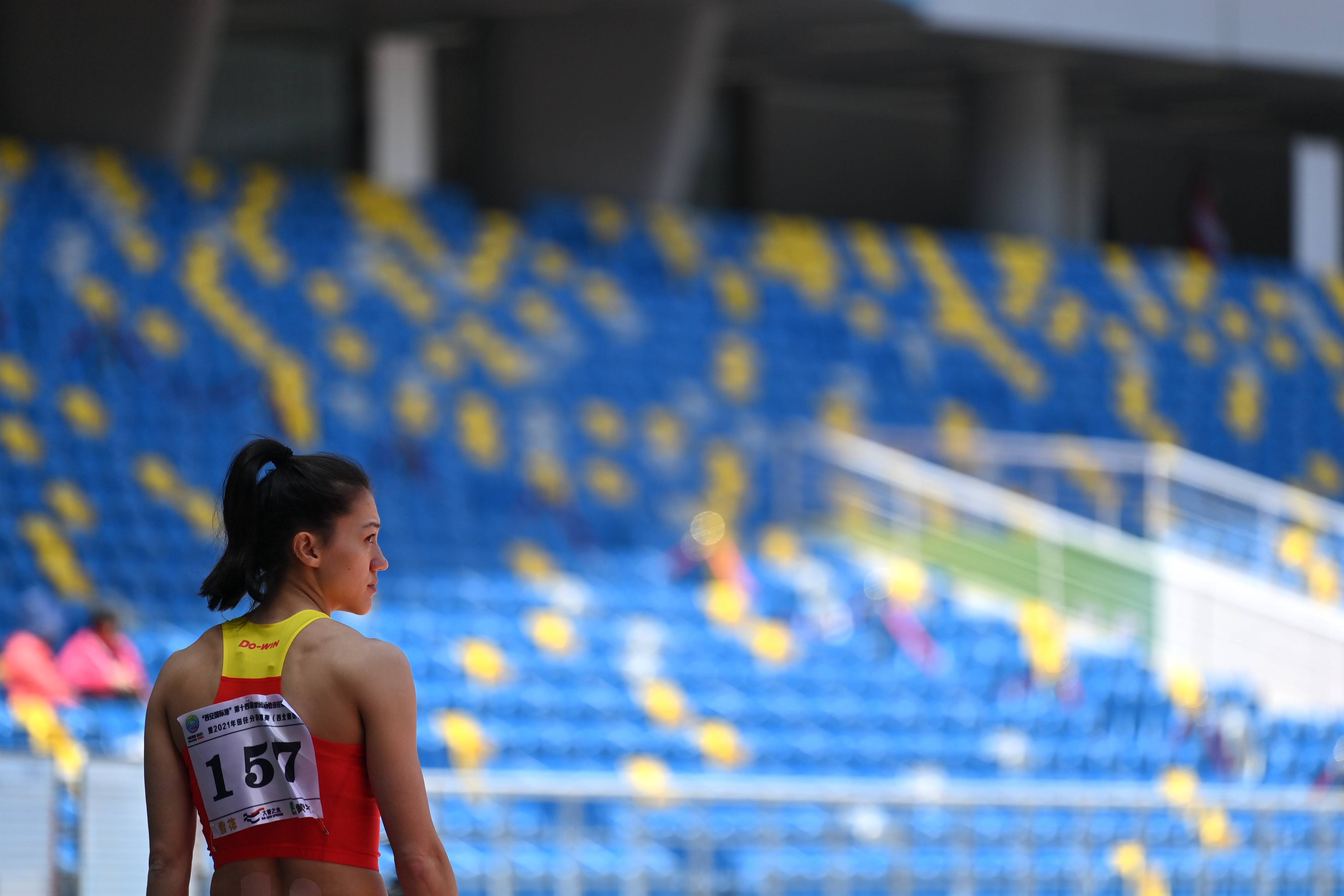 田徑全運會測試賽女子七項全能賽況