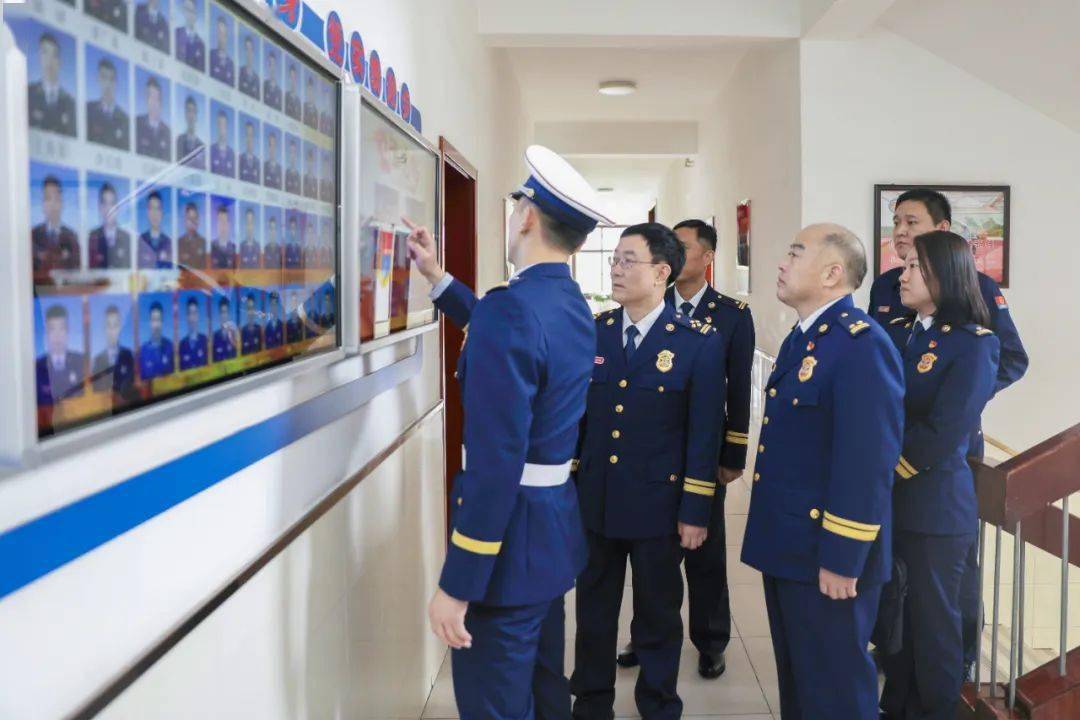 李彦军总队长到周口市消防救援支队调研指导工作