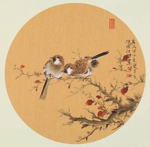 师行坤花鸟画细腻新颖冷逸不群