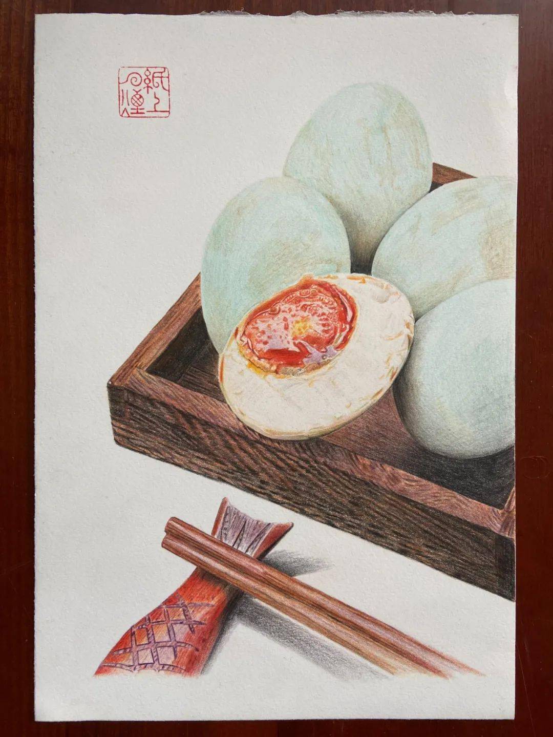 24节气彩铅画图文教程立夏