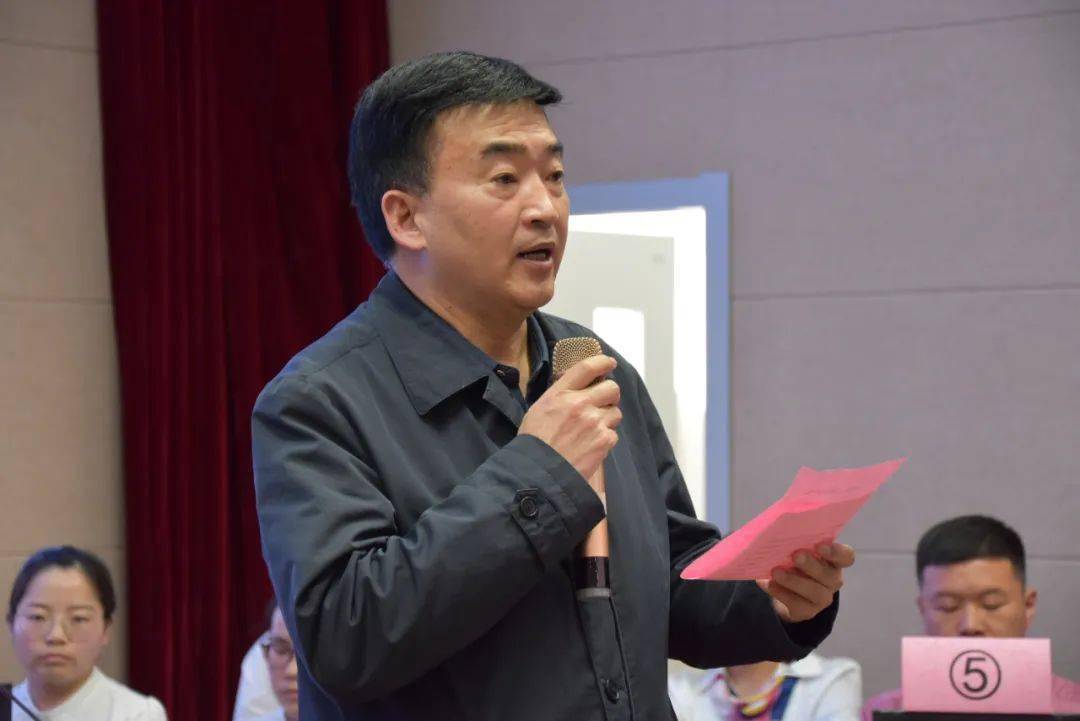 集团党委书记,院长杜玉喜参加会议并致辞,集团党委副书记王肖龙,集团