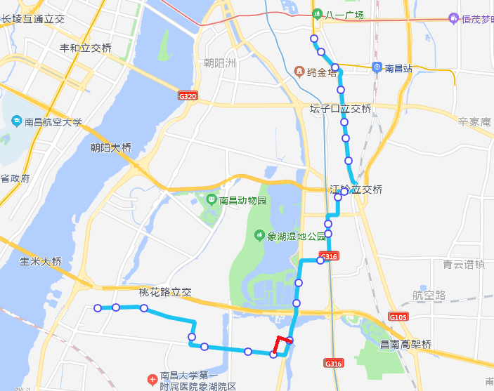 重要提醒明起南昌多条公交线路调整涉及大片区域