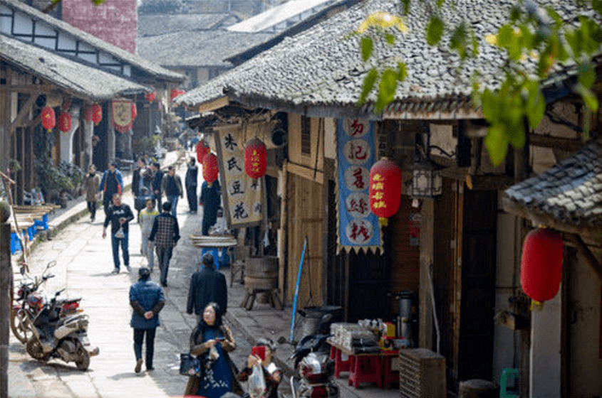 永川板桥古镇的旅游业图片